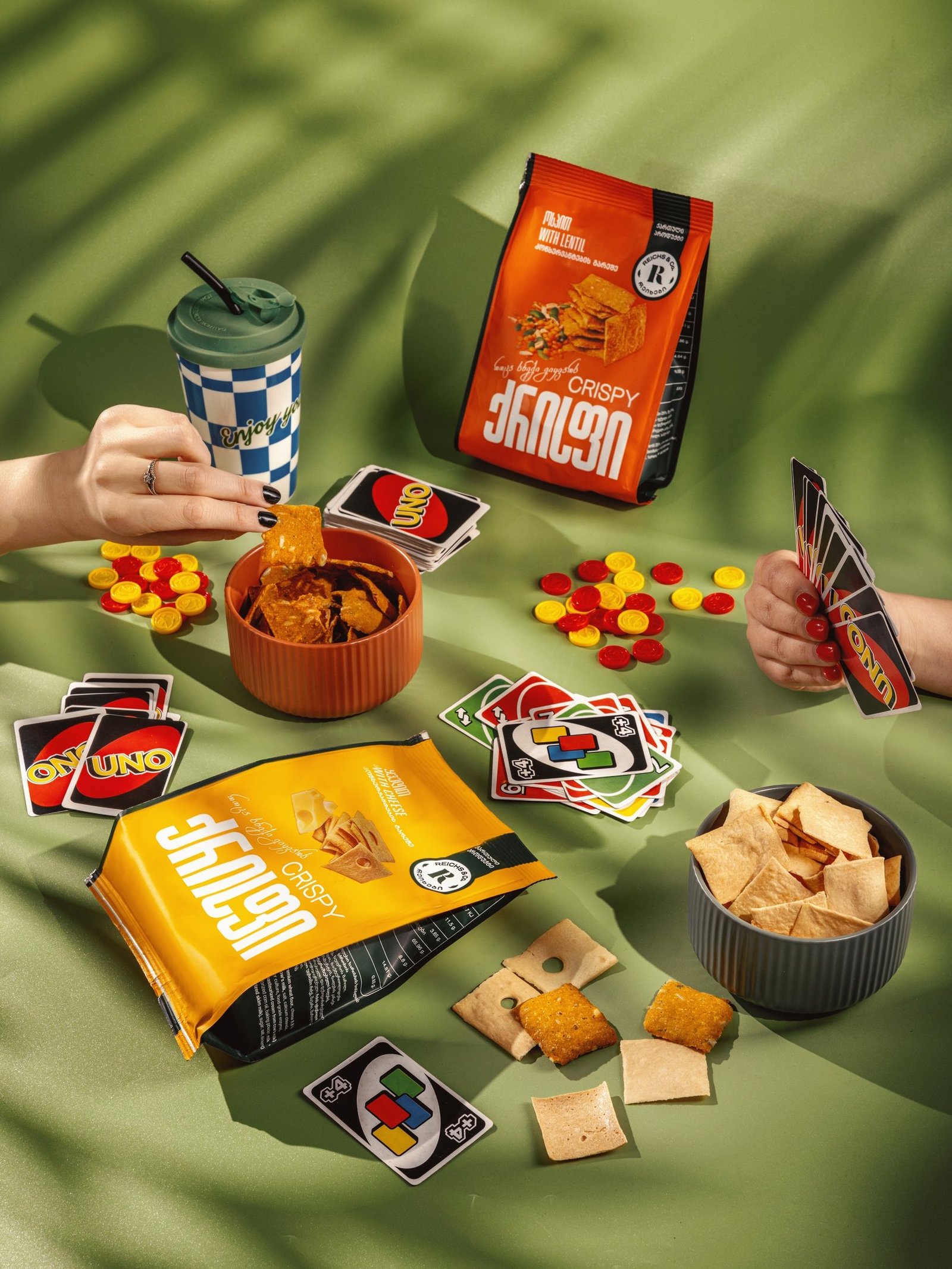 Reich's & Co Crispy crackers — naturally delicious handcrafted snacks from Georgia